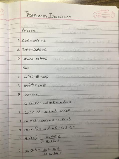 Image result for Integration Trigonometric Identities