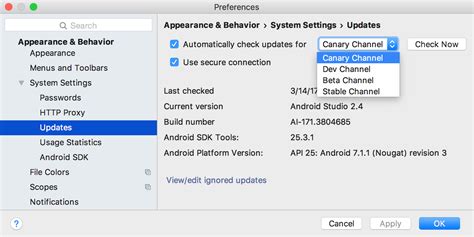 Image result for Android Studio Update