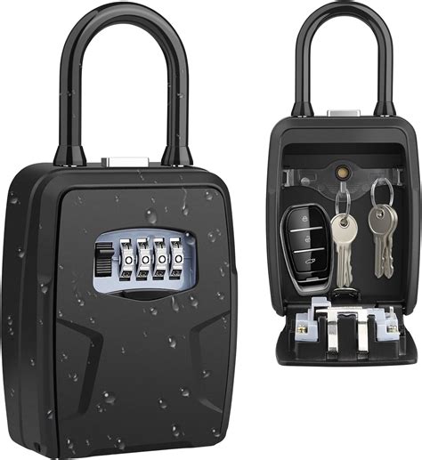 Image result for Outdoor Lockbox with Programmable Code or Combination