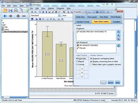Toradh íomhá ar How to Create a Stacked Bar Chart in SPSS