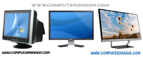 Toradh íomhá ar Computer Screen Types