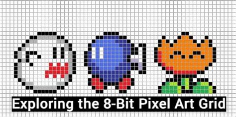Image result for 8-Bit Pixel Art Grid