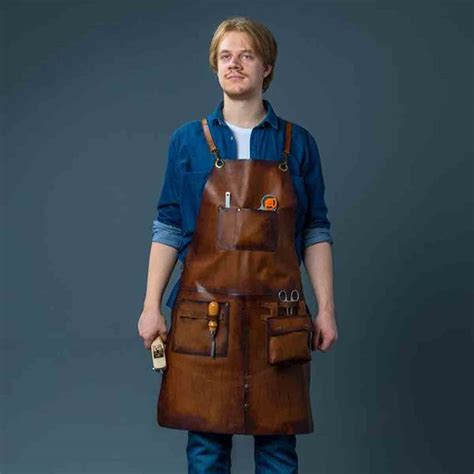 Toradh íomhá ar Leather Work Apron
