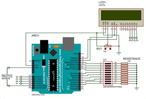 Image result for Arduino Battery Voltage Indicator Project