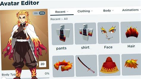 Image result for Demon Slayer Outfit Roblox