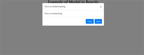 Toradh íomhá ar Modal Pages React