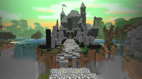 Cliffside Castle Minecraft に対する画像結果
