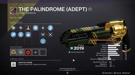 Image result for The Palindrome Destiny 2