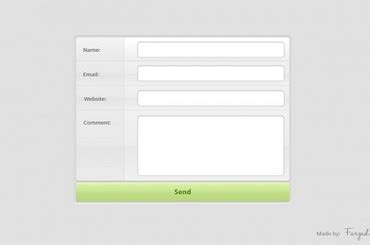 Minimalist Contact Form に対する画像結果