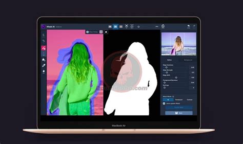 Toradh íomhá ar Topaz Mask AI Version 1.3.9 Tutorial