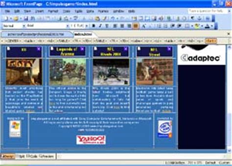 Image result for Microsoft FrontPage 2003 Tutorial