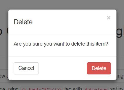 Image result for Delete Button Web Dialog