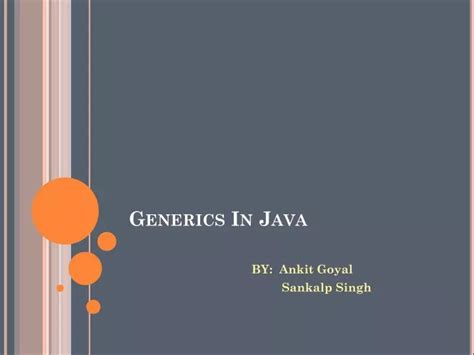 Image result for Java Generics PPT
