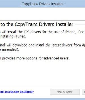 CopyTrans Drivers に対する画像結果