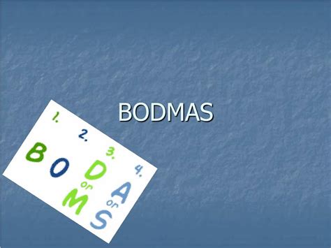 Image result for Bodmas