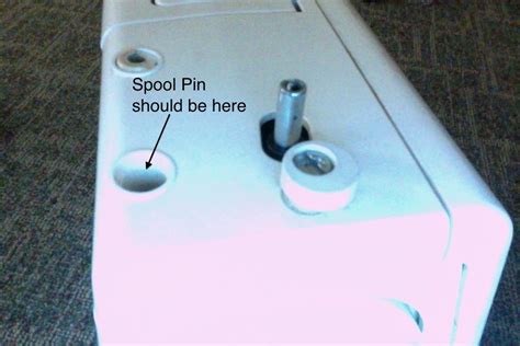 Afbeeldingsresultaten voor How to Use a Cone Thread Spool On Your Home Sewing Machine