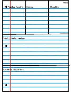 Image result for Math Guided Notes Template