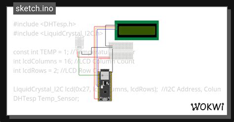 Image result for LCD Display and Temperature Sensor with Maker Feather Esp32
