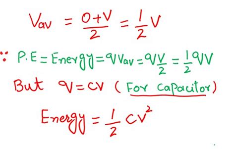 Image result for Capacitor Equation Tao