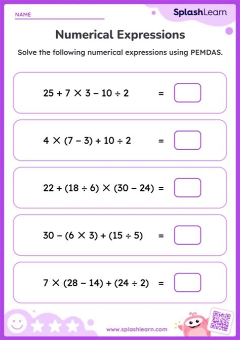 Toradh íomhá ar Pre-Algebra How to Evaluate Expressions