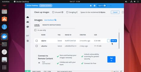 Docker Create Ubuntu Container Command に対する画像結果