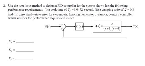 Image result for PID Controller Design Using Root Locus Method