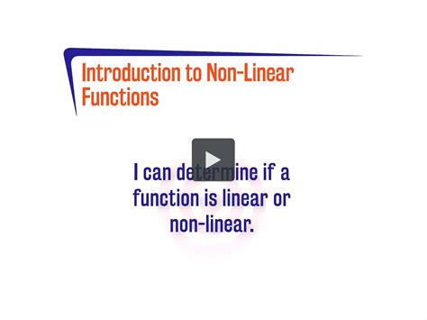 Image result for Common Non Linear Functions