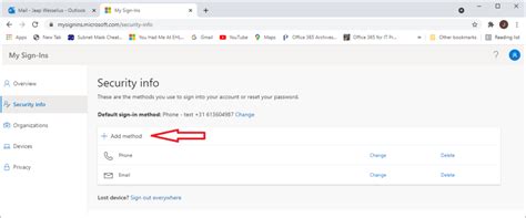 How to Add Another Method of Authentication in MFA に対する画像結果