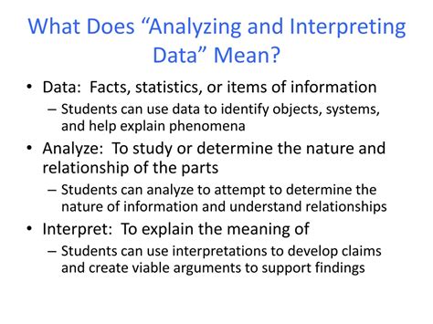 Image result for Interpret Data Example