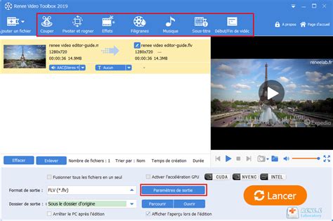 Modifier Format Video に対する画像結果