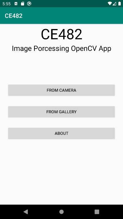 Toradh íomhá ar Android OpenCV Camera