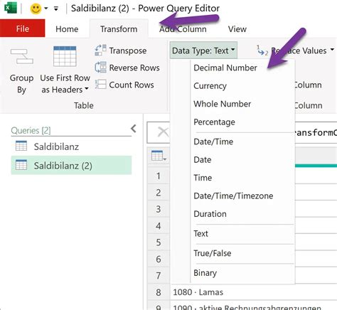 Toradh íomhá ar Importing a CSV File into Excel