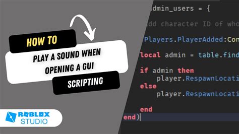 Image result for Roblox Studio How to Play Sounds