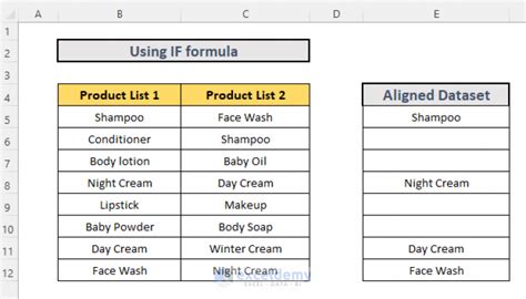Image result for How to Align Rows in Excel with Matching Data