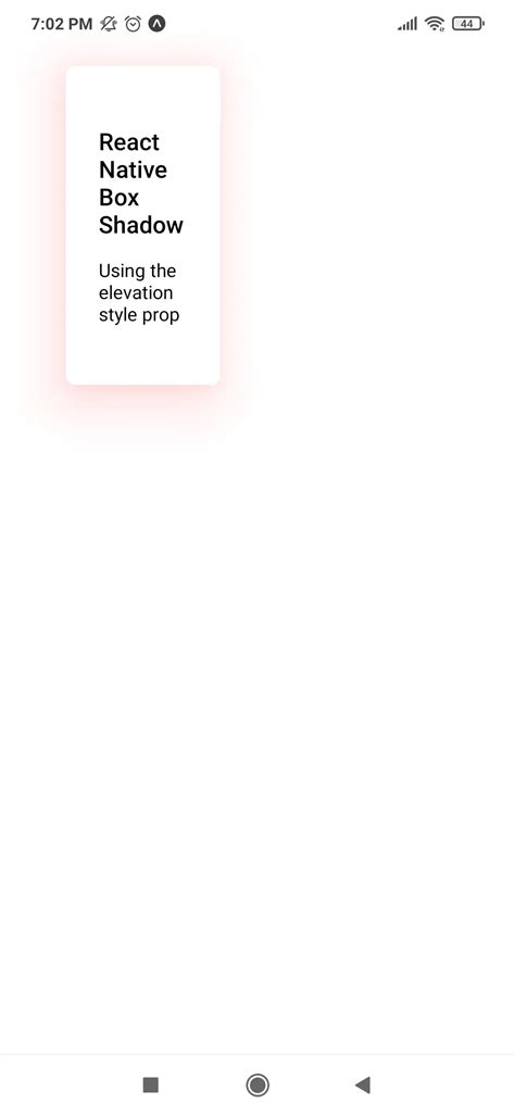 React Native Info Box Design に対する画像結果
