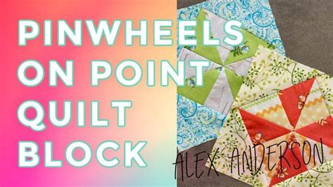Image result for Pinwheels OnPoint Quilt Tutorial