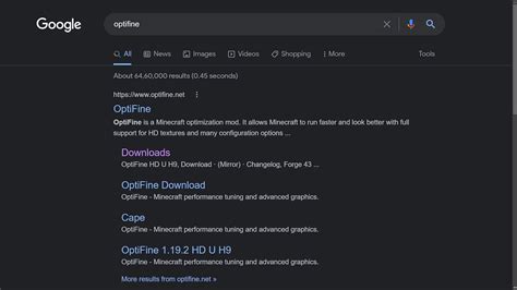 Image result for OptiFine Latest Version
