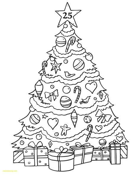 Christbaum Zeichnung Christmas Tree Drawing Draw Step Presents Drawings ...