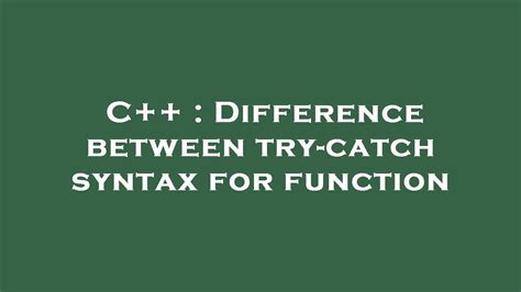 Try/Catch Syntax C#에 대한 이미지 결과