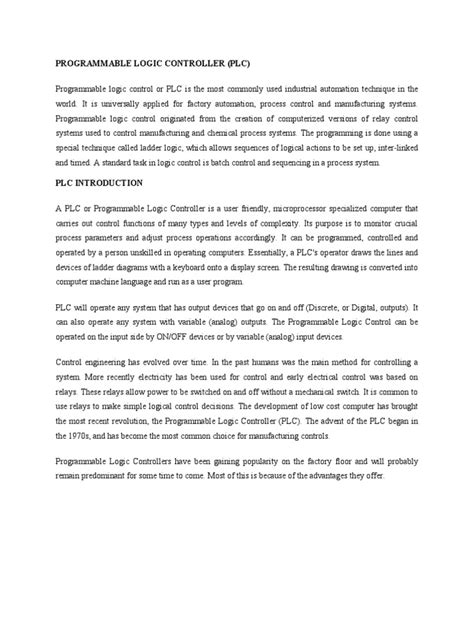 Image result for Programmable Logic Controller Evolution Photo