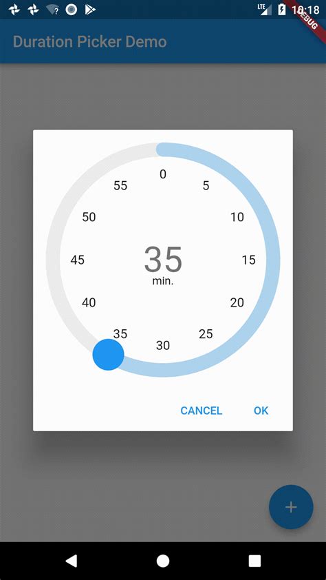 Toradh íomhá ar Time Picker Flutter