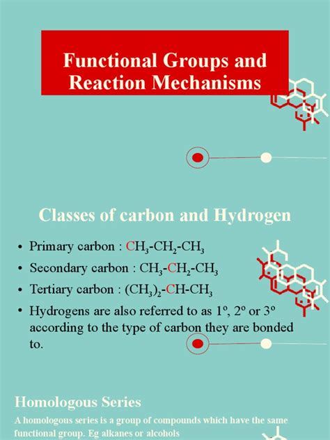 Image result for Functional Group vs Homologous Series