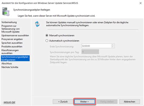 Toradh íomhá ar WSUS Install
