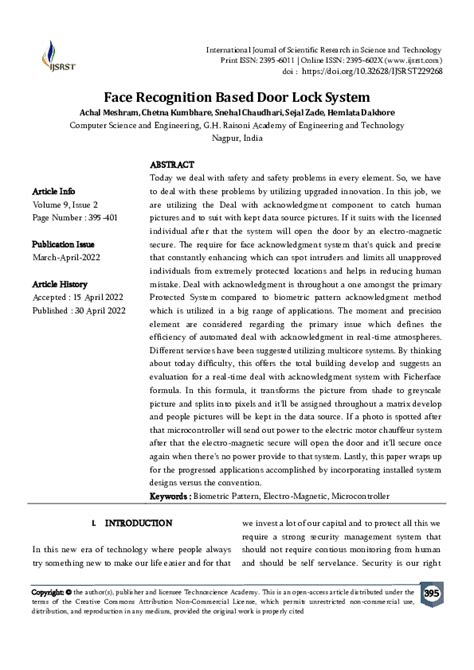 Afbeeldingsresultaten voor Face Authentication Based Door Lock System
