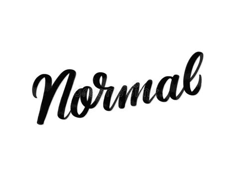 Image result for Photo of the Word Normal