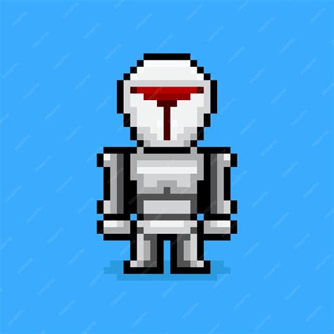 Afbeeldingsresultaten voor Pixel Art Robot