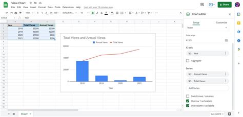 Image result for How to Make a Second Sheet with Just a Graph On Google Sheets