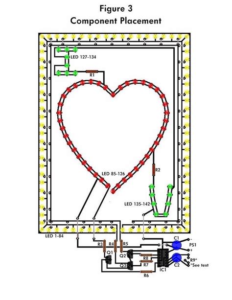 Image result for Blinking LED Circuit Schematic