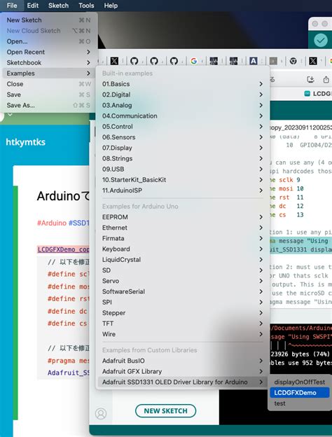 Afbeeldingsresultaten voor Ssd1331 Arduino