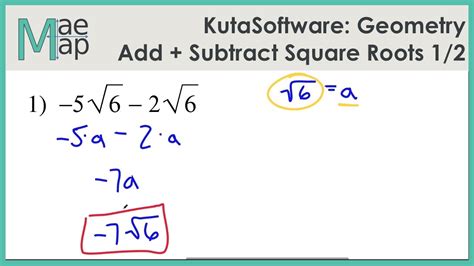 Subtracting 2 Square Roots に対する画像結果